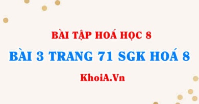 Bài 3 trang 71 SGK Hóa 8: Xác định phần trăm theo khối lượng của nguyên tố, lập công thức hoá học của hợp chất